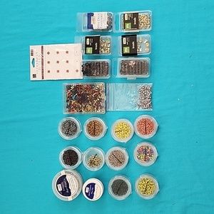 Bundle Lot Crafting Eyelets & Brads